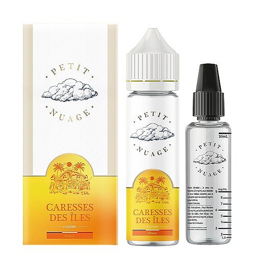 Caresses Des Îles Petit Nuage 60ml + Fiole Vide 30ml Graduée