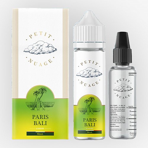 Paris Bali Petit Nuage 60ml + Fiole Vide 30ml Graduée