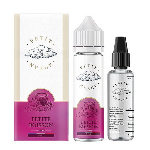 Petite Boisson Petit Nuage 60ml + Fiole Vide 30ml Graduée