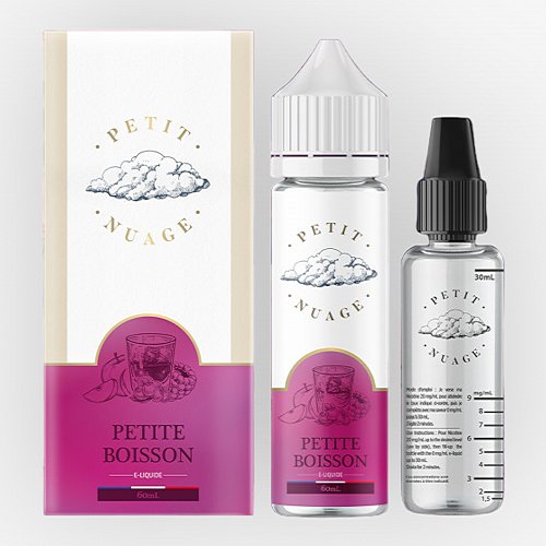 Petite Boisson Petit Nuage 60ml + Fiole Vide 30ml Graduée