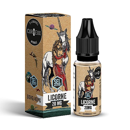 Licorne Astrale Nic Salt Curieux 10ml