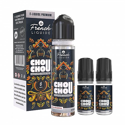 Pack 40ml + 2x10ml Chouchou Le French Liquide - 06mg