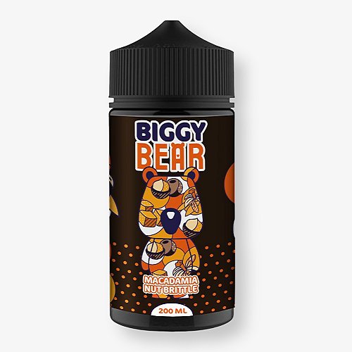 Macadamia Nut Brittle Biggy Bear 200ml