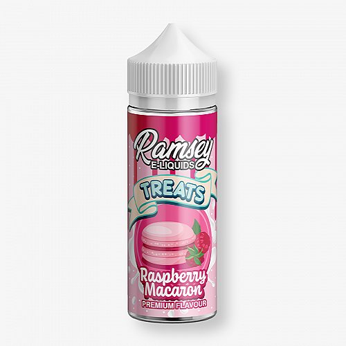Raspberry Macaron Treats Ramsey E-Liquids 100ml
