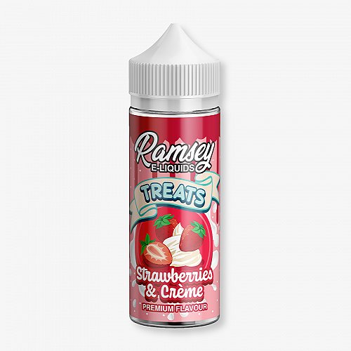 Strawberries & Crème Treats Ramsey E-Liquids 100ml