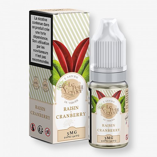 Raisin Cranberry Le Petit Verger 10ml