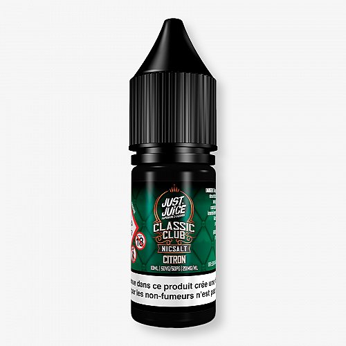 Citron Nic Salt Classic Club Just Juice 10ml