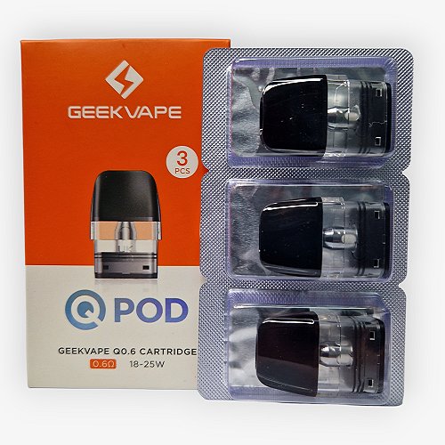 Pack de 3 Pods 2ml + résistance Q GeekVape