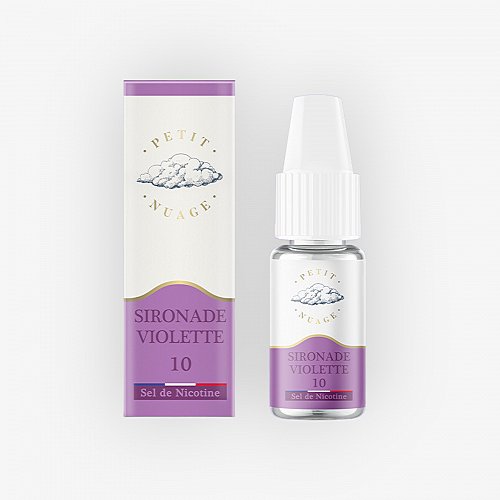 Sironade Violette Nic Salt Petit Nuage 10ml