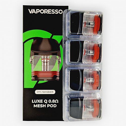 Pack de 4 pods 2ml + résistance Luxe Q Vaporesso