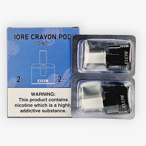 Pack de 2 Pods 2ml 0.8ohm Iore Crayon Eleaf