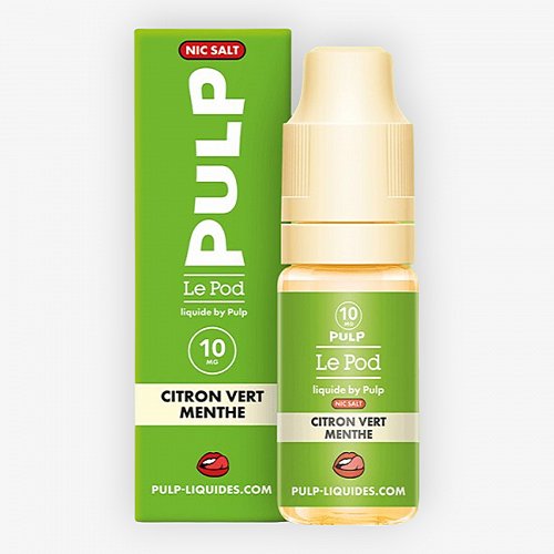 Citron Vert Menthe Nic Salt Le Pod Liquide Pulp 10ml