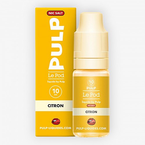 Citron Nic Salt Le Pod Liquide Pulp 10ml