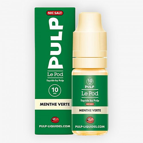 Menthe Verte Nic Salt Le Pod Liquide Pulp 10ml