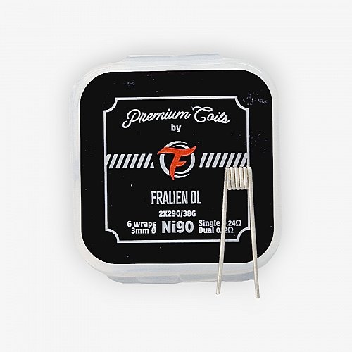 Pack de 10 coils Fralien DL NI 90 2*29G/38G Fumytech