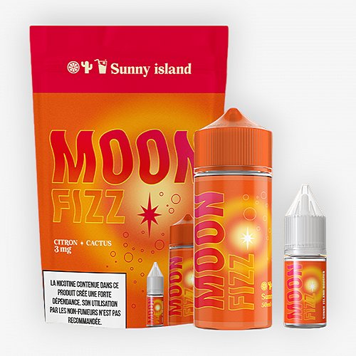 Pack 50ml + 10ml Sunny Island Moon Fizz - 03mg
