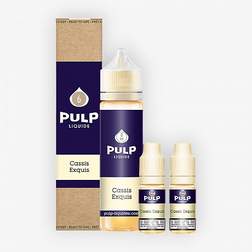 Pack 40ml + 2x10ml Cassis Exquis Pulp - 06mg