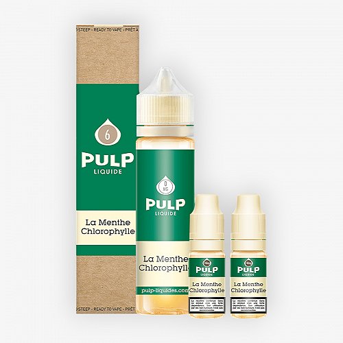 Pack 40ml + 2x10ml La Menthe Chlorophylle Pulp - 06mg