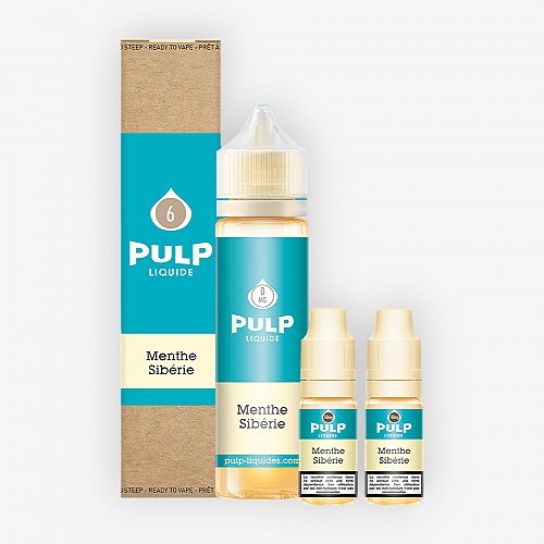 Pack 40ml + 2x10ml Menthe Sibérie Pulp - 06mg