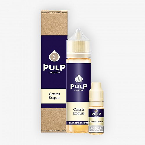 Pack 50ml + 10ml Cassis Exquis Pulp - 03mg
