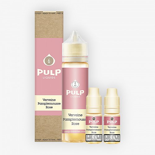 Pack 40ml + 2x10ml Verveine Pamplemousse Rose Pulp - 06mg