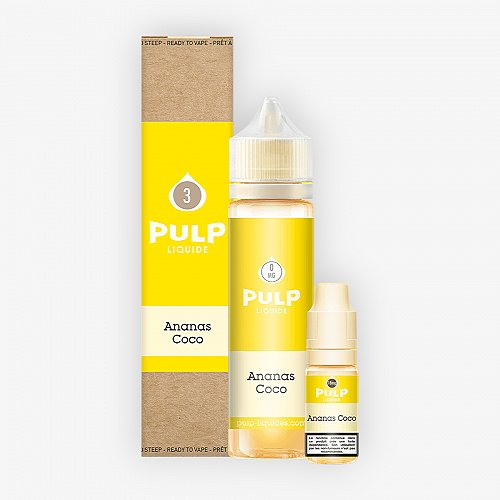 Pack 50ml + 10ml Ananas Coco Pulp - 03mg