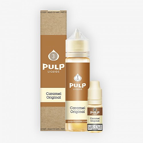 Pack 50ml + 10ml Caramel Original Pulp - 03mg