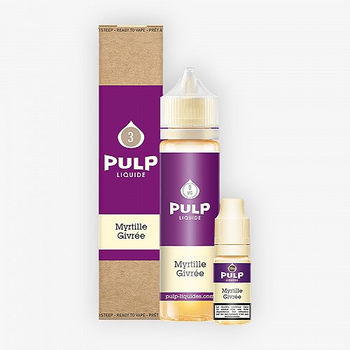 Pack 50ml + 10ml Myrtille Givrée Pulp - 03mg