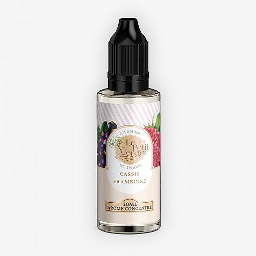 Cassis Framboise Concentré Le Petit Verger 30ml