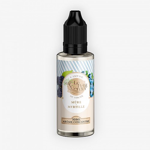 Mûre Myrtille Concentré Le Petit Verger 30ml