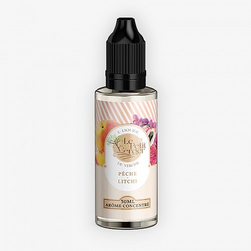 Pêche Litchi Concentré Le Petit Verger 30ml