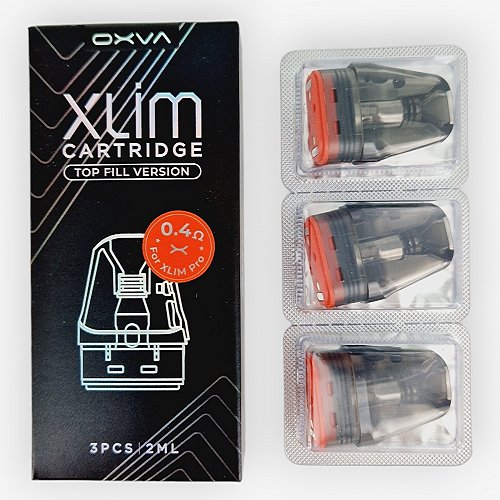 Pack de 3 cartouches Top Fill Version + résistance Xlim V2 Oxva