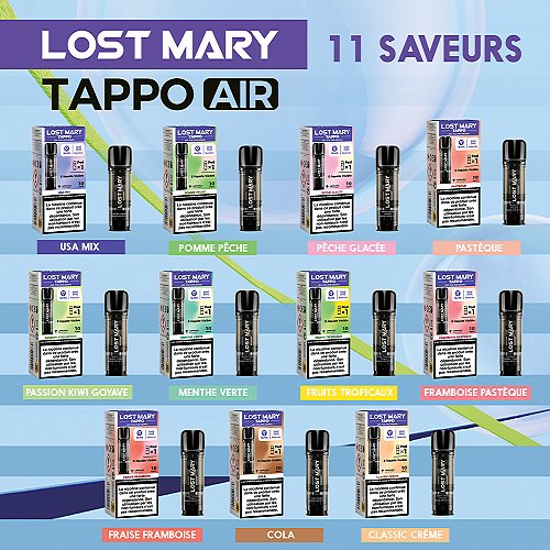 Kit Tappo Air Lost Mary (00mg)