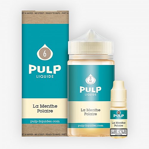 Pack 200ml + 10ml La Menthe Polaire Pulp - 06mg