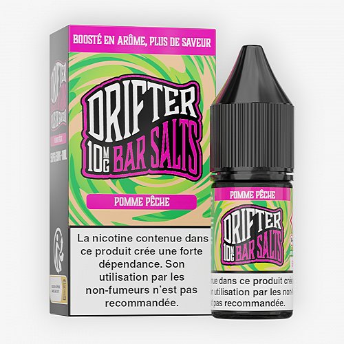 Pomme Pêche Nic Salt Bar Salts Drifter 10ml