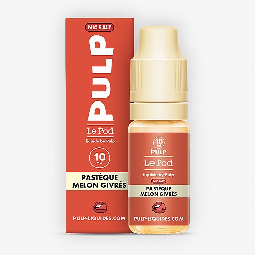 Pastèque Melon Givrés Nic Salt Le Pod Liquide Pulp 10ml