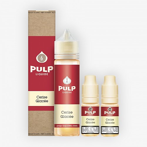 Pack 40ml + 2x10ml Cerise Glacée Pulp - 06mg