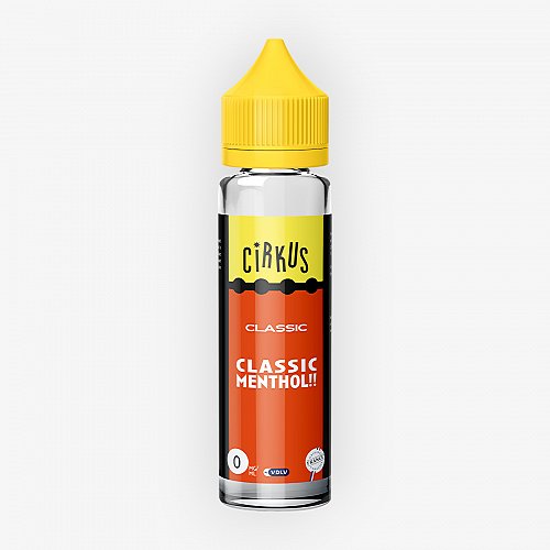 Classic Menthol Cirkus Classic By VDLV 50ml