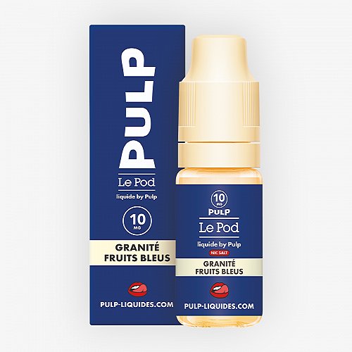 Granité Fruits Bleus Nic Salt Le Pod Liquide Pulp 10ml