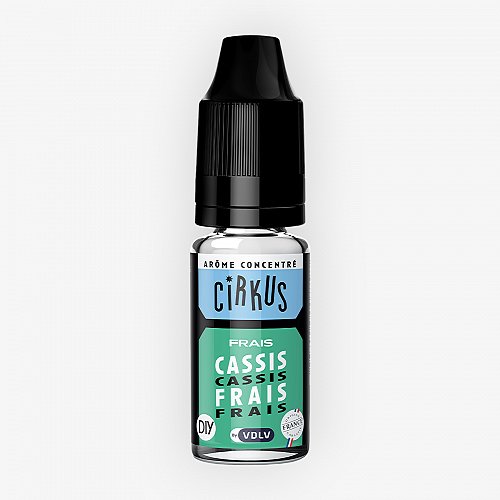 Cassis Frais Concentré Cirkus Frais By VDLV 10ml