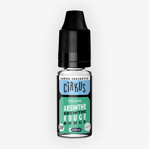 Absinthe Rouge Concentré Cirkus Frais By VDLV 10ml
