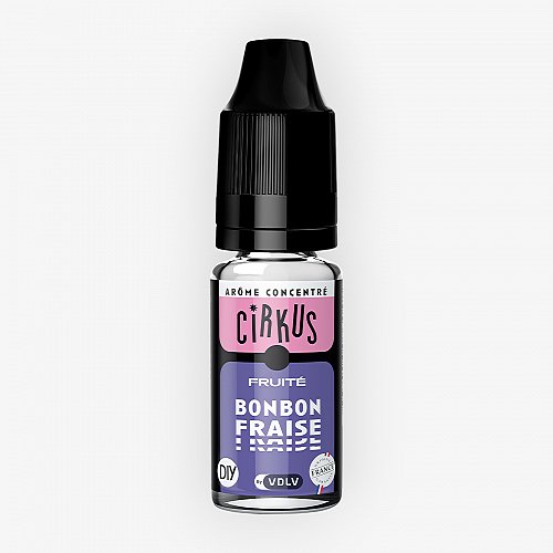 Bonbon Fraise Concentré Cirkus Fruité By VDLV 10ml