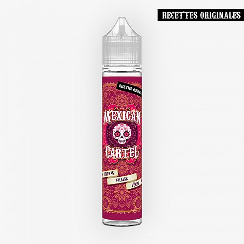 Ananas Fraise Pêche Mexican Cartel 50ml