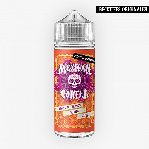 Fruit Du Dragon Fraise Mûre Mexican Cartel 100ml
