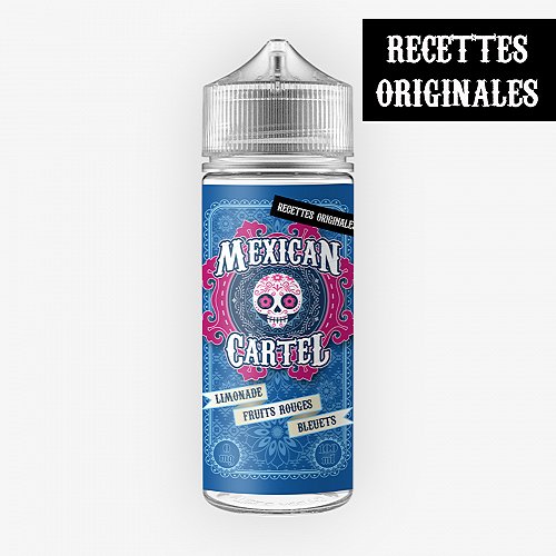Limonade Fruits Rouges Bleuets Mexican Cartel 100ml