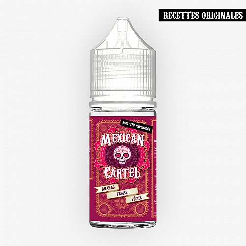 Ananas Fraise Pêche Concentré Mexican Cartel 30ml