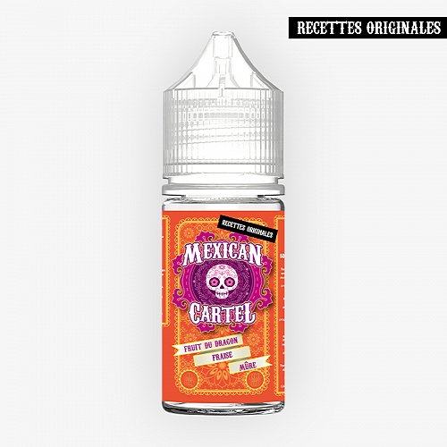 Fruit Du Dragon Fraise Mûre Concentré Mexican Cartel 30ml