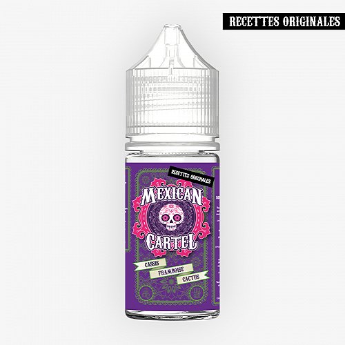 Cassis Framboise Cactus Concentré Mexican Cartel 30ml