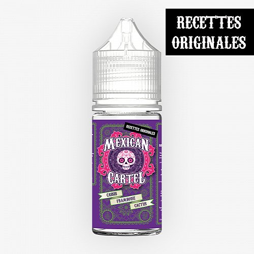 Cassis Framboise Cactus Concentré Mexican Cartel 30ml