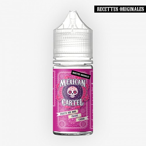 Fruits Des Bois Fraise Cassis Concentré Mexican Cartel 30ml